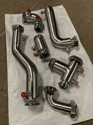 Jacketed Pipework Fittings.